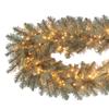 Kurt S. Adler 9-Foot Pre-Lit Warm White Cluster LED Blue Sprunce Garland view 3