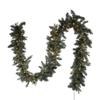 Kurt S. Adler 9-Foot Pre-Lit Warm White Cluster LED Blue Sprunce Garland view 4