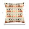 Retro Mid Century Modern MCM Vibe Aesthetic Triangle Shapes Throw Pillow view 4