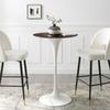 Modway Lippa Bar Table with White Cherry Walnut Finish EEI-5199-WHI-CHE view 2