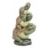 Acrobatic Turtles Totem Statue Wise Tortoises view 2