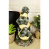 Acrobatic Turtles Totem Statue Wise Tortoises view 4