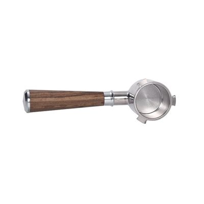 Bottomless Naked Portafilter Compatible 51mm Coffee Handle, Compatible With Delong 9335 Espresso Machine, Stainless Steel Coffee Appliance (three Ears) Espresso accessories (Color : J)