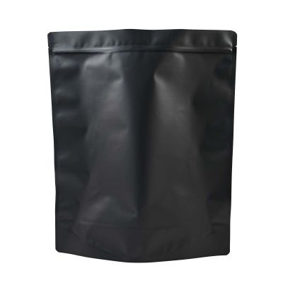 KHMSYOG 20 Pack Mylar Bag 1 LB,6.3 Mil Thickness Smell Proof Bag,Stand-up Packaging Pouch,Resealable Foil Food Storage Baggies Safe Material,14x16.5 Inches,Matte Black