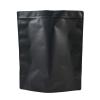 KHMSYOG 20 Pack Mylar Bag 1 LB,6.3 Mil Thickness Smell Proof Bag,Stand-up Packaging Pouch,Resealable Foil Food Storage Baggies Safe Material,14x16.5 Inches,Matte Black view 1
