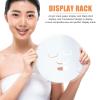 Cabilock Mask Display Stand Desktop Organizer Mask Display Rack Mask Display Holder Home Mask Stand Mask Holder Desktop Mask Rack Transparent Acrylic Display Stand Mask Bracket view 2