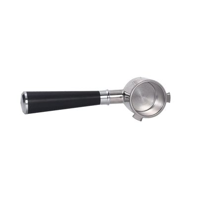 Bottomless Naked Portafilter Compatible 51mm Coffee Handle, Compatible With Delong 9335 Espresso Machine, Stainless Steel Coffee Appliance (three Ears) Espresso accessories (Color : F)