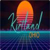 Kirtland Ohio 2 X 1.25-Inch Vinyl Decal Stiker Retro Neon Design view 1