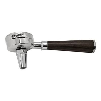 Bottomless Naked Portafilter Compatible 58MM Coffee Handle Compatible With EXPOBAR Tea Coffee Machine Stainless Steel Coffee Handle Espresso accessories (Color : D)