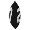 #27 Jersey Uniform Varsity Sports Number, 27th Birthday Throw Pillow view 2
