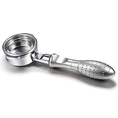 Bottomless Naked Portafilter Compatible 58MM Alloy Coffee Machine Handle, Suitable for Breville 9 Series Espresso Machine Stainless Steel Coffee Filter Espresso accessories (Color : A)