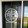 Speed Fabrication Outdoor Metal Over The Door Sign Wreath Hanger Door Hook for Front Door view 2