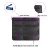 100 Pack Mylar Bag 14 Gram,5.1 Mil Thickness Smell Proof Bag,Stand-up Packaging Pouch,Resealable Foil Food Storage Baggies Safe Material,5x8.1 Inches,Matte Black view 3