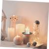 12pcs Iron Tealight Candle Holders Decorative Fixators for Home Decor Sturdy Candle Stands for Parties and Advent Wreaths Support Drip Catching Design view 4