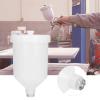 Tyenaza Plastic Spray Gun Cup, 600ml Plastic Cup Container Replacement for Air Gravity Feed Spray Guns with Stainless Steel Threaded Connector view 4
