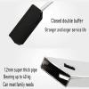 Liftable Clothes Hanger,Dormitory Clothes Bar,Closet Hardware,Pull Down Clothes Rail Closet Pole,Clothing Finishing Rack,Adjustable Width Industrial Wall Frame,Hanger Rail for Cabinet Soft Return view 4