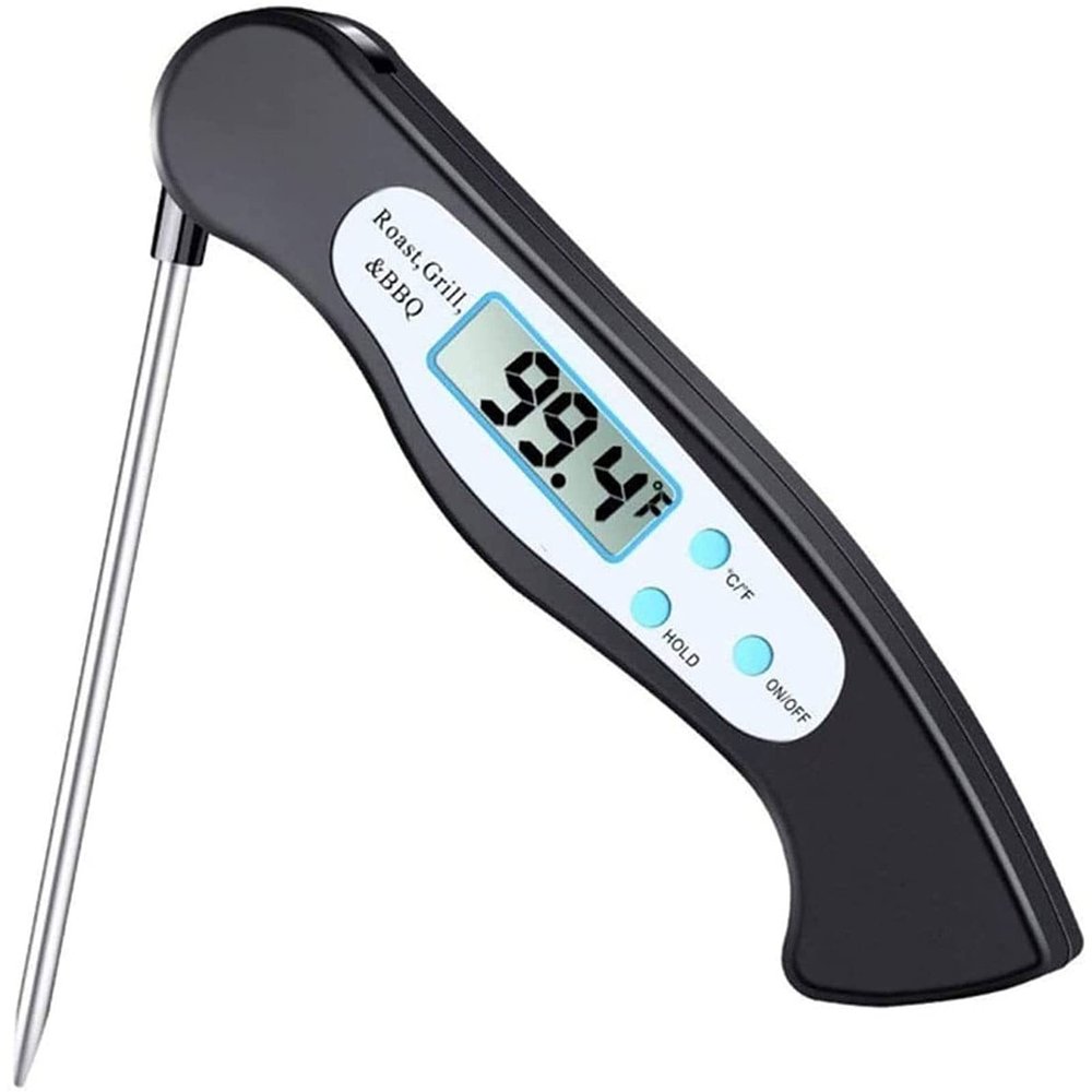 Feilx Fast Read Digital Meat Thermometer Waterproof for Food Cooking Kitchen Grilling BBQ Oven Milk