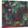ARTCANVAS May Picture Rectangle 1925 Canvas Art Print Stretched Framed Painting Picture Poster Giclee Wall Decor by Paul Klee - 40" x 26" (0.75" Deep) view 1