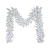 9-Foot Unlit Jackson White Pine Garland view 1