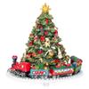 6-Inch Christmas Tree with Revolving Train Music Box view 1