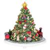 6-Inch Christmas Tree with Revolving Train Music Box view 3