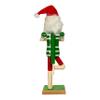 Kurt S. Adler 15-Inch Wooden Yoga Santa Nutcracker view 2