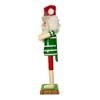 Kurt S. Adler 15-Inch Wooden Yoga Santa Nutcracker view 3