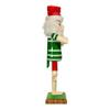 Kurt S. Adler 15-Inch Wooden Yoga Santa Nutcracker view 4