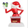Nightmare Before Christmas Santa Jack Skellington Tree Topper Decoration, Holiday Ornament Cheerful Happy Display Standard view 4