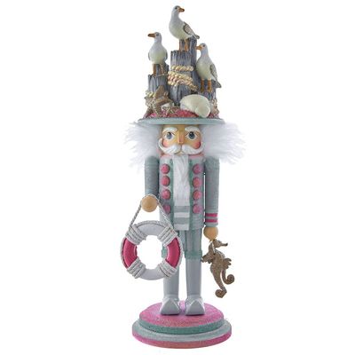 18-Inch Hollywood Seagull Coastal Nutcracker