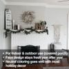 24-Inch Gold and Champagne Gold Rattan Wreath view 2