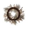 24-Inch Silver and Gold Champagne Rattan Wreath view 3