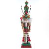 Kurt S. Adler Hollywood Nutcrackers Hollywood Red and Green Leaves Hat Nutcracker, 18-Inch, Multicolored view 1