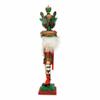 Kurt S. Adler Hollywood Nutcrackers Hollywood Red and Green Leaves Hat Nutcracker, 18-Inch, Multicolored view 3