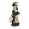 18-Inch Hollywood White and Gray Santa Nutcracker view 2