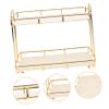Cabilock Bathroom Makeup Stand Multi Cosmetic Holder for Shampoo Skincare and Beauty Products Stylish Desktop Organizer for Rack view 2