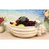 16" Long Giant Sea Tun Shell Display Container Dish Bowl view 4