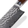 3 Piece Damascus Kitchen Knife Set - including Chef's Knife, Cleaver and Paring Knife view 4