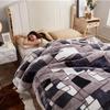 9 lb.Korean Faux Mink Fleece Blanket 77x90 inch - 2 ply Soft Warm Plush Flannel Blanket for The Cold Night. view 4