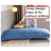 Bedside Cushion Pillow Positioning Support Reading Backrest Cushion Bedside Headboard Reading Pillow Double Bedside Triangle Cushion headboard Cushion Wall Pillow (Color : Gray2, Size : 120X50cm) view 3