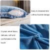Bedside Cushion Pillow Positioning Support Reading Backrest Cushion Bedside Headboard Reading Pillow Double Bedside Triangle Cushion headboard Cushion Wall Pillow (Color : Gray2, Size : 120X50cm) view 4
