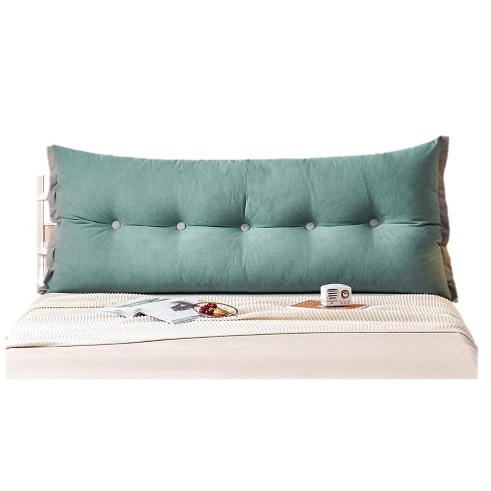 Bedside Cushion Rectangular Headboard Reading Body Pillow Bedside Oversized Throw Cushion Extra Large Backrest Lumbar Pillows Positioning Back Support Bolster for Bed Sofa