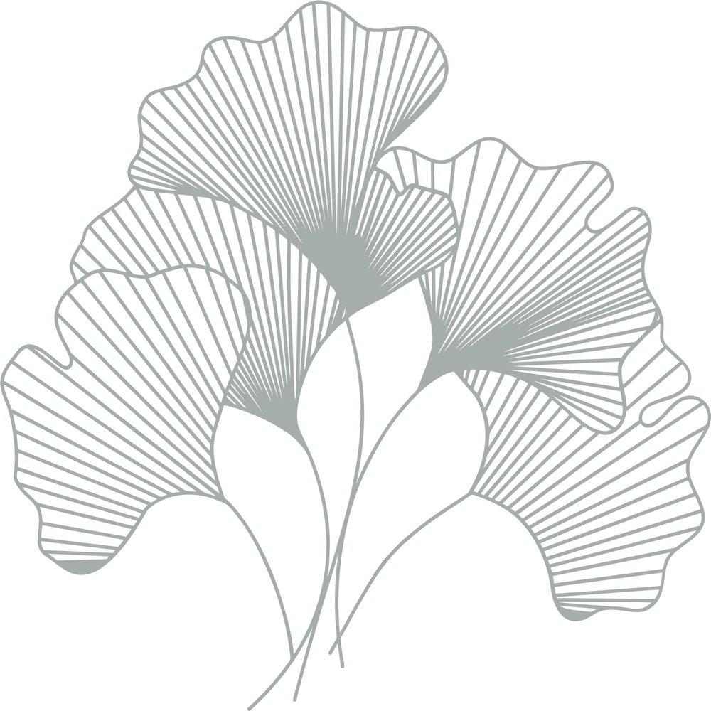 DEKADRON Metal Wall Decor, Leafs, Home Living Room Decor, Wall Sign, Metal Wall Art, Interior Decoration, Indoor Outdoor Hangings, Silver (60x58cm)