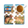 Colorado Resident Hardboard Beverage Jigsaw Puzzle Coasters Square (Set of 4) (Colorado Resident) view 3