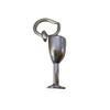 1 Sterling Silver 3D Small 13x6mm Wine Glass Goblet Charm! Jewelry Making For You view 1