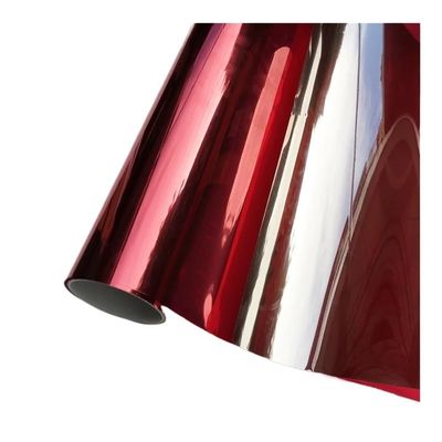 MYLPDZSWZX 1pc One Way Mirror Window Film Vinyl Self Adhesive Reflective Solar Film Privacy Window Tint for Car Blue Silver Glass Stickers Luopan Car Decals Stickers