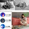 ZZYK Soft Reading Bed Rest Pillow Large Bolster Cushion Headboard Backrest Wedge Pillow Neck & Lumbar Support for Dorm Room Daybed Full Size,Pink,70"/180cm view 2