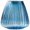 Bitz 25348 Flower Base Vase, D5.5 x H9.1 inches (14 x 23 cm), Blue view 1
