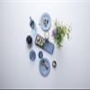 Bitz 25348 Flower Base Vase, D5.5 x H9.1 inches (14 x 23 cm), Blue view 3