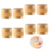 Phitruer 8 Pack Adjustable Round Furniture Risers 2 inch, Self-Adhesive Bed Riser Heavy Duty Furniture Leg Extenders for Bed Sofa Couch Chair Table (Yellow) view 1